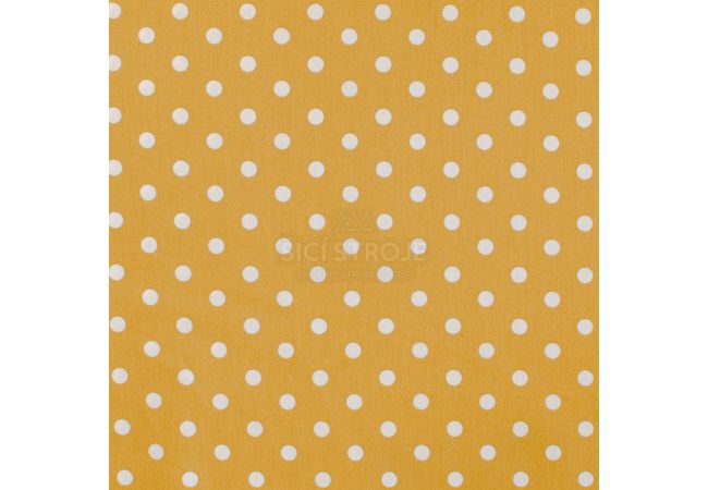 Minimals "Daisy" - Big Dot, Ochre/White