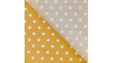 Minimals "Daisy" - Big Dot, Ochre/White