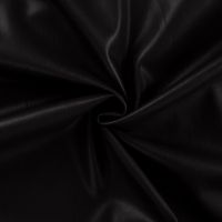 Suede Back Leather - Black
