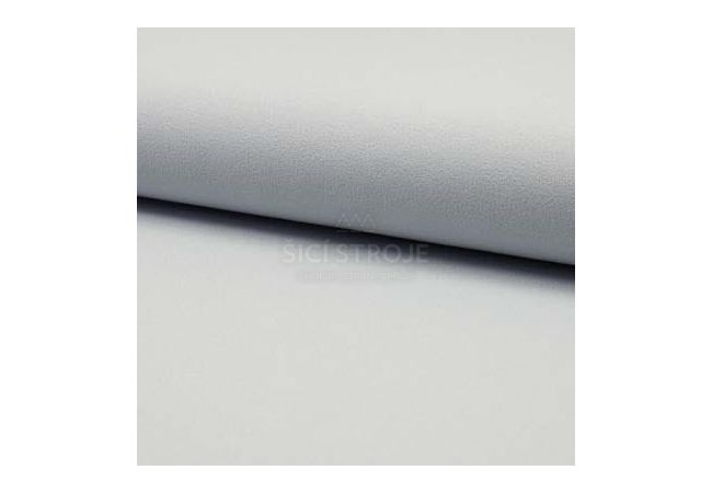 Light Scuba Crepe - Silver Grey