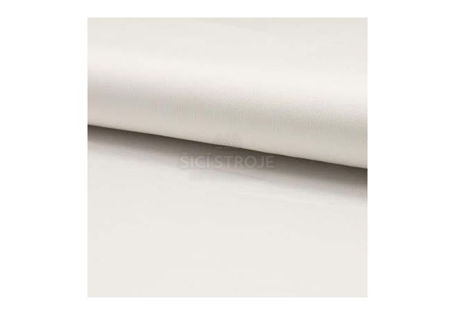 Poly Bubble Satin - Ecru