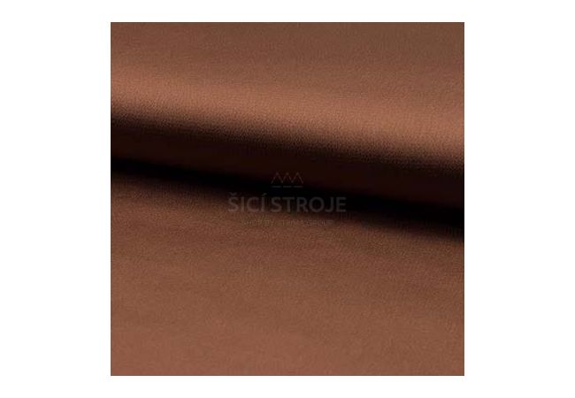 Poly Bubble Satin - Tobacco