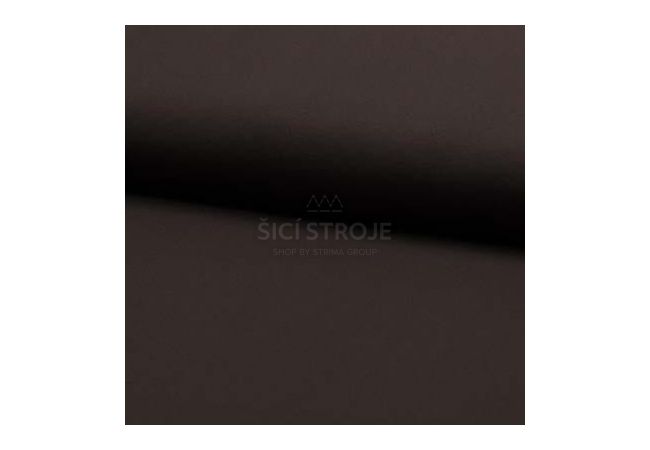 Dubbel Crepe Georgette - Dark Brown