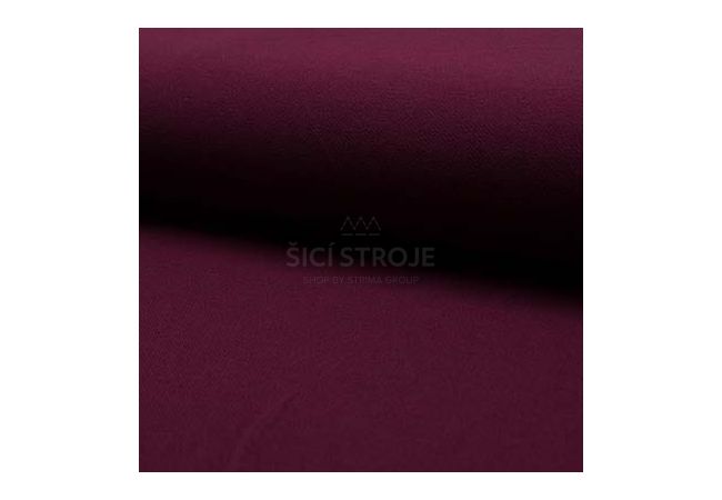 Scuba Crepe Twill - Bordeaux