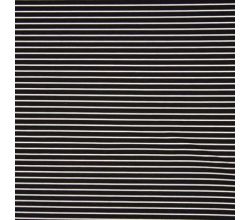 Punta Yarn Dyed Stripes - Black White Small 0,3 x 0,8 cm