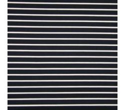 Punta Yarn Dyed Stripes - Navy White Large 0,5 x 1,2 cm