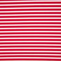Punta Yarn Dyed Stripes - Red White Medium 0,8 x 1,1 cm