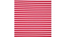 Punta Yarn Dyed Stripes - Red White Medium 0,8 x 1,1 cm