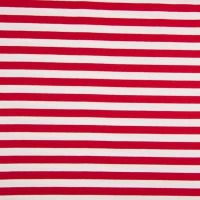 Yarn Dyed French Terry - Red/White 1,3 x 1,3 cm