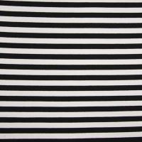 Yarn Dyed French Terry - Black/White 1,3 x 1,3 cm