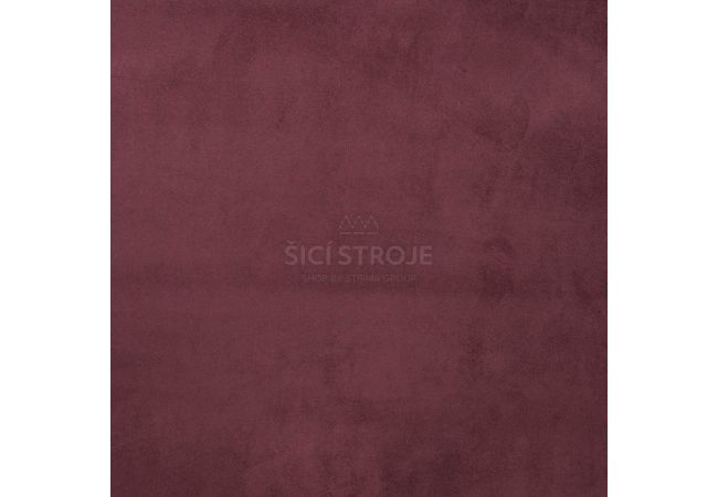 Scuba Suede Capri - Burgundy
