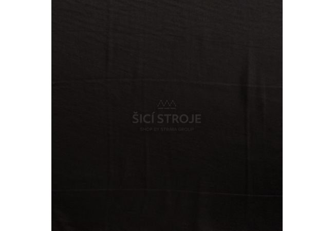 Washed Satin Stretch - Black/Nero N 008