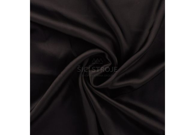 Viscose Satin 23 - Black