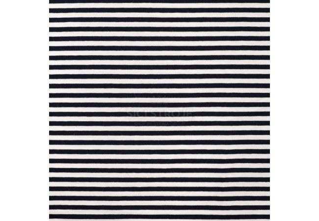 Viscose/EA Stripe - Navy 5 mm