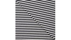 Viscose/EA Stripe - Navy 5 mm