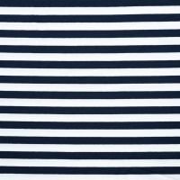 Viscose/EA Stripe - Navy 10 mm