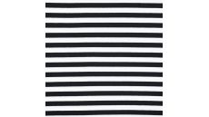 Viscose/EA Stripe - Black 10 mm