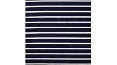 Viscose/EA Stripe - Navy 15/5 mm