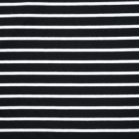 Viscose/EA Stripe - Black 15/5 mm