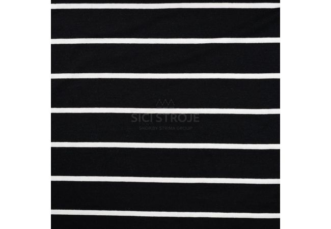 Viscose/EA Stripe - Black 30/5 mm