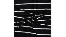 Viscose/EA Stripe - Black 30/5 mm