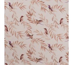 Gots Jersey Digital - Birds, Camel