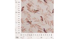 Gots Jersey Digital - Birds, Camel