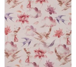 Gots Jersey Digital - Fairies, Nude