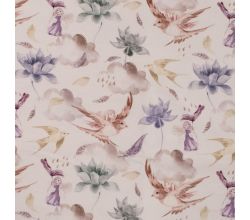 Gots Jersey Digital - Fairies, Mauve