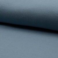 Gots Organic 1/1 Rib - Dusty Blue