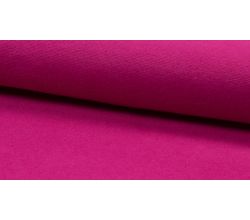 Gots Organic 1/1 Rib - Fuchsia