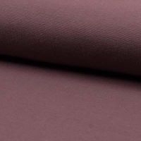 Gots Organic 1/1 Rib - Mauve