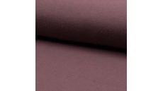 Gots Organic 1/1 Rib - Mauve