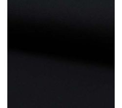Gots Organic 1/1 Rib - Black