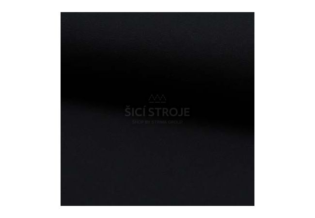 Gots Organic 1/1 Rib - Black