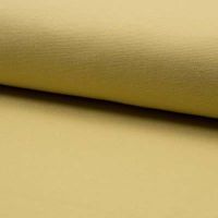 Gots Organic 1/1 Rib - Dusty Yellow