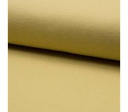 Gots Organic 1/1 Rib - Dusty Yellow