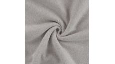 Organic Cotton Fleece - Mid Grey Melange