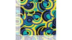 Viscose/Sp Jersey Print - Irregular Circle, Royal