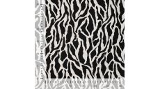Viscose/Sp Jersey Print - Wrinkled, Black