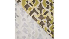 Viscose/Sp Jersey Print - Checks, Khaki