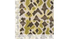 Viscose/Sp Jersey Print - Checks, Khaki