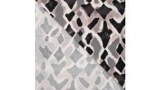 Viscose/Sp Jersey Print - Checks, Sand