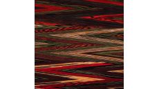 Viscose/EA Heavy Digi Print - Stripes, Red