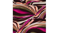 Viscose/EA Heavy Digi Print - Turquoise