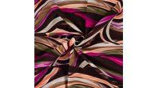 Viscose/EA Heavy Digi Print - Turquoise