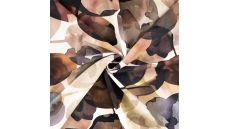 Viscose/EA Heavy Digi Print - Champagne