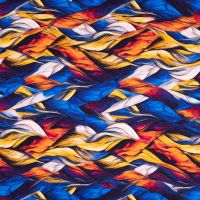 Viscose/EA Heavy Digi Print - Multicolor