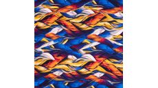 Viscose/EA Heavy Digi Print - Multicolor