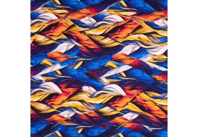 Viscose/EA Heavy Digi Print - Multicolor